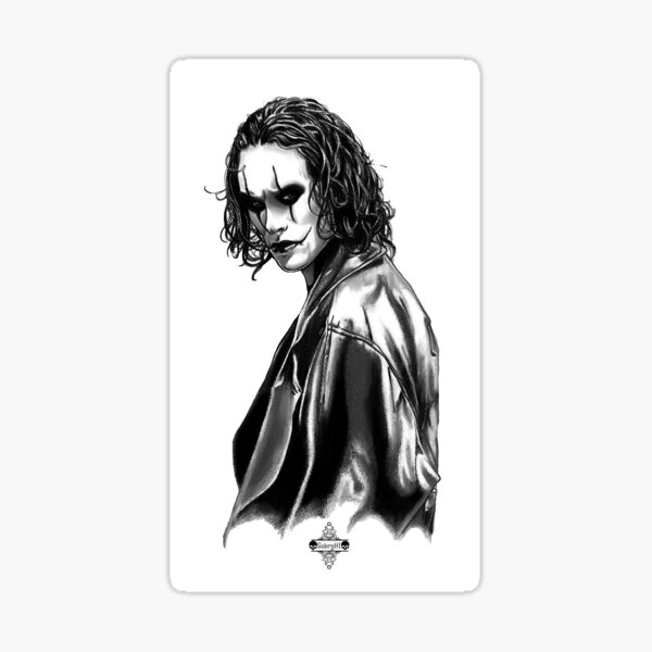 &ldquo;The Crow&rdquo; Sticker for Sale by Sabry81 | Redbubble