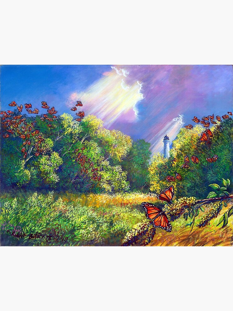 "Monarch Protuberance - St. Marks Light" by cyberhighwaymen