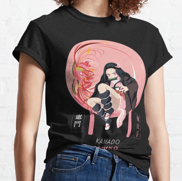 Nezuko Kamado T Shirts Redbubble - nezuko t shirt roblox