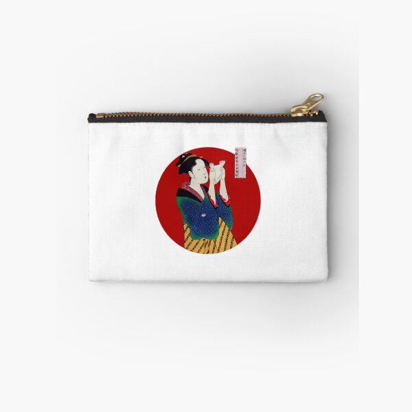 Item preview, Japanese Flag - Portrait of a Woman Reading a Letter designed and sold by weavernap.