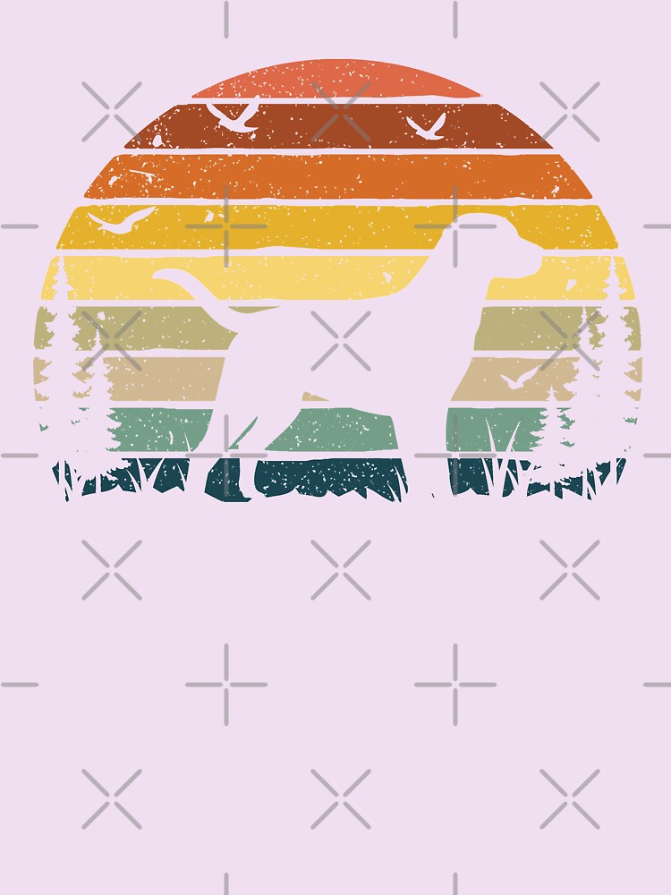 Thumbnail 4 of 4, Boxy T-Shirt, Labrador Dog Retro Vintage designed and sold by rafaeltto.