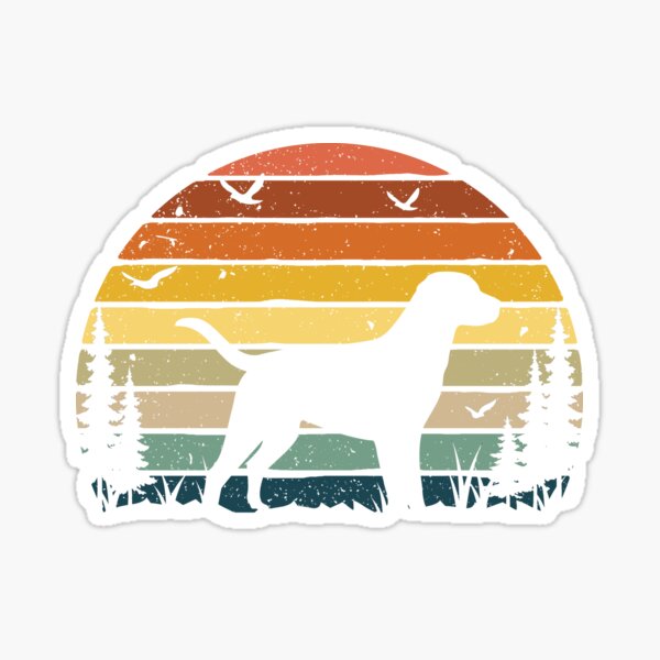 Item preview, Labrador Dog Retro Vintage  designed and sold by rafaeltto.