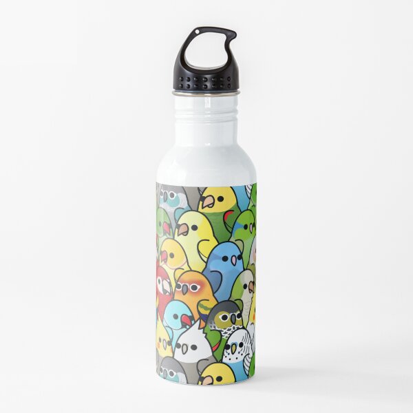 Too Many Birds! Bird Squad 1 Water Bottle
