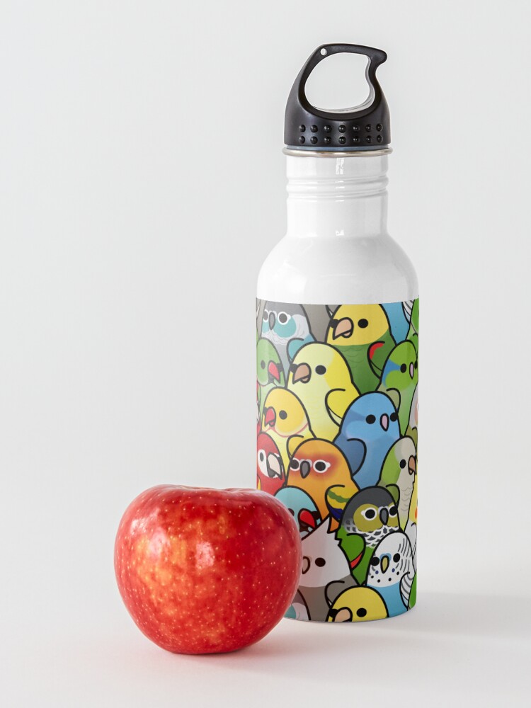 Alternate view of Too Many Birds! Bird Squad 1 Water Bottle