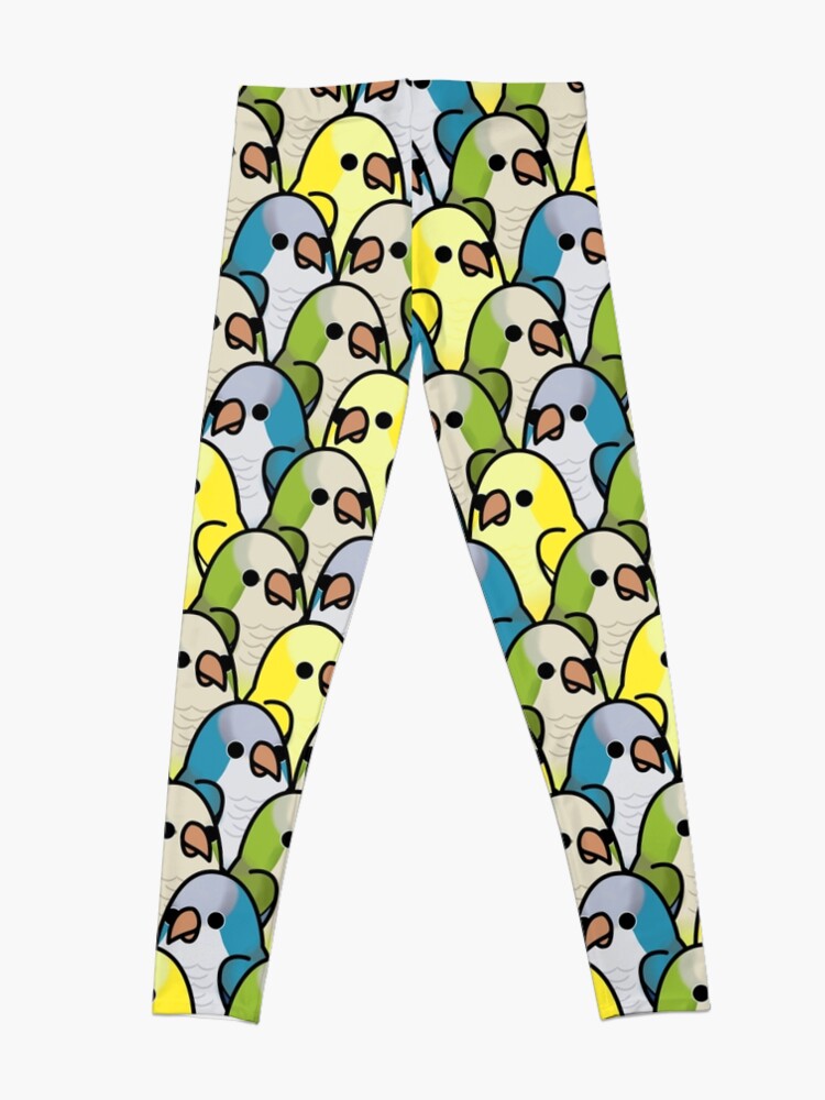 Alternate view of Too Many Birds! - Quaker Squad Leggings