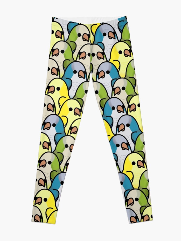 Alternate view of Too Many Birds! - Quaker Squad Leggings