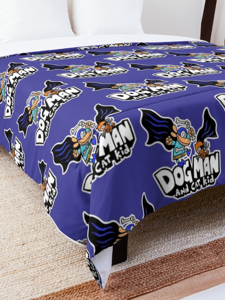 Alternate view of Dog Man and Cat Kid Comforter