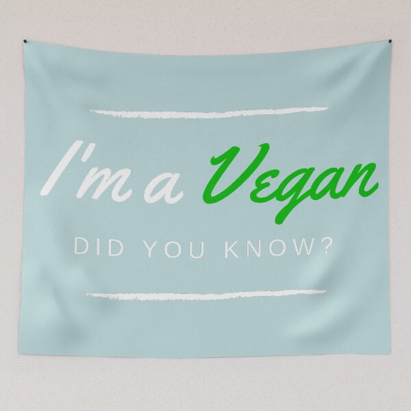Item preview, I'm vegan, did you know that? designed and sold by Karina Rojas.