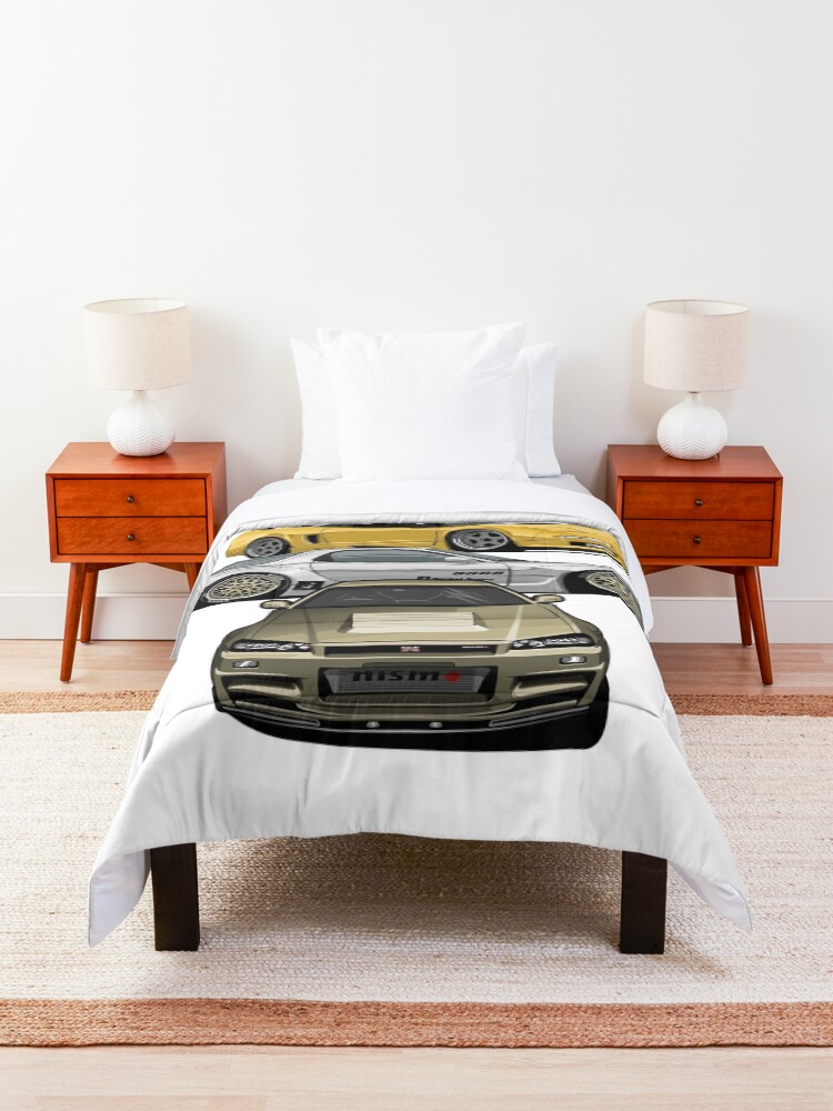 Alternate view of iconic 2doors japs Comforter