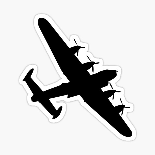 lancaster bomber Sticker