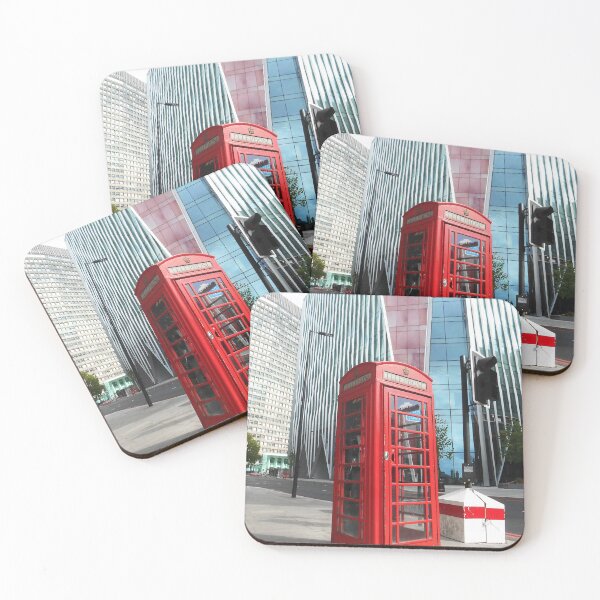 Item preview, London Red Telephone Booth Downtown Photograph designed and sold by Irina Sztukowski.