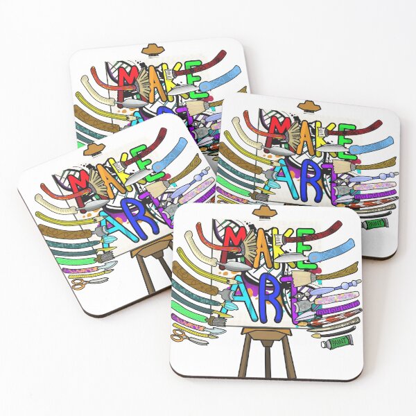 Item preview, MAKE ART designed and sold by christabat.