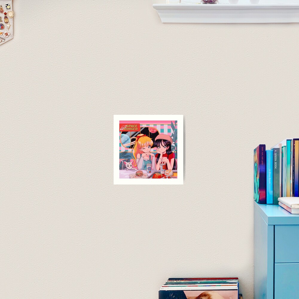 SPACE BURGER Art Print