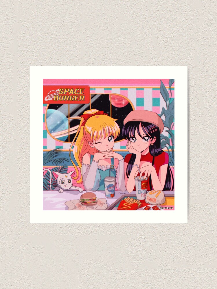 Alternate view of SPACE BURGER Art Print
