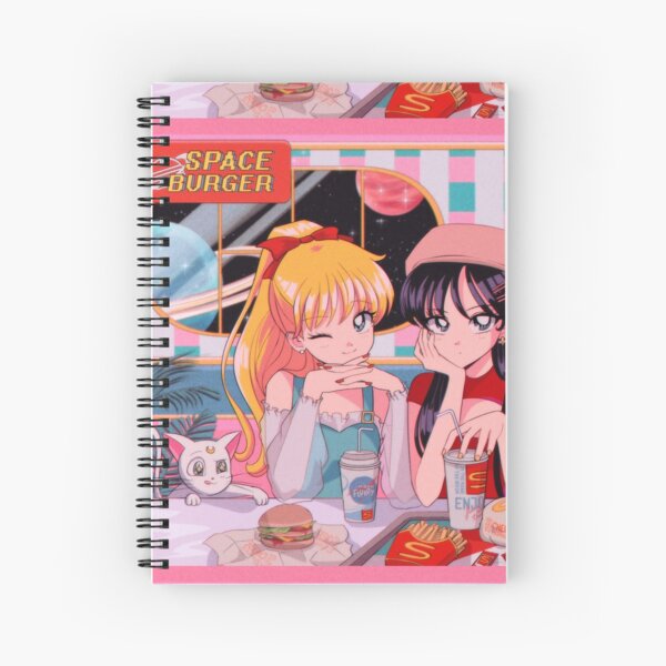 SPACE BURGER Spiral Notebook