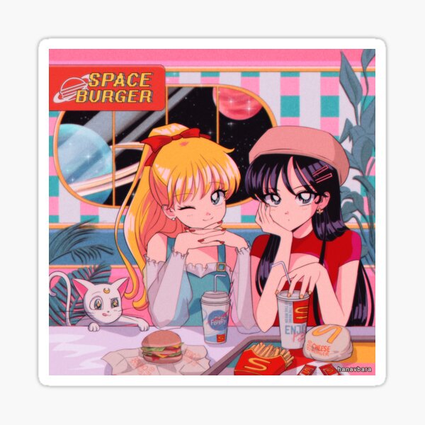 SPACE BURGER Sticker