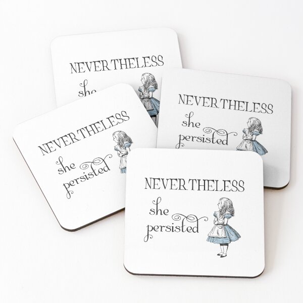 Item preview, Alice in Wonderland Nevertheless Persisted designed and sold by 13Moons.