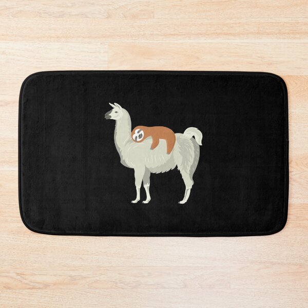 Item preview, Cute & Funny Sloth Sleeping on Llama designed and sold by perfectpresents.