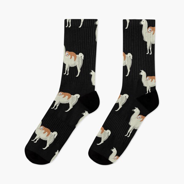 Item preview, Cute & Funny Sloth Sleeping on Llama designed and sold by perfectpresents.