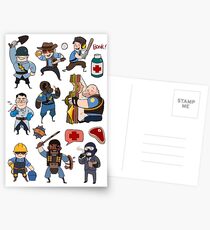 Team Fortress 2 / SD All Class Postcards