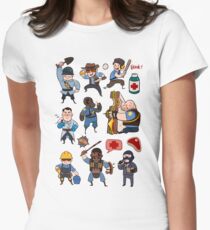 Team Fortress 2 / SD All Class Women's Fitted T-Shirt
