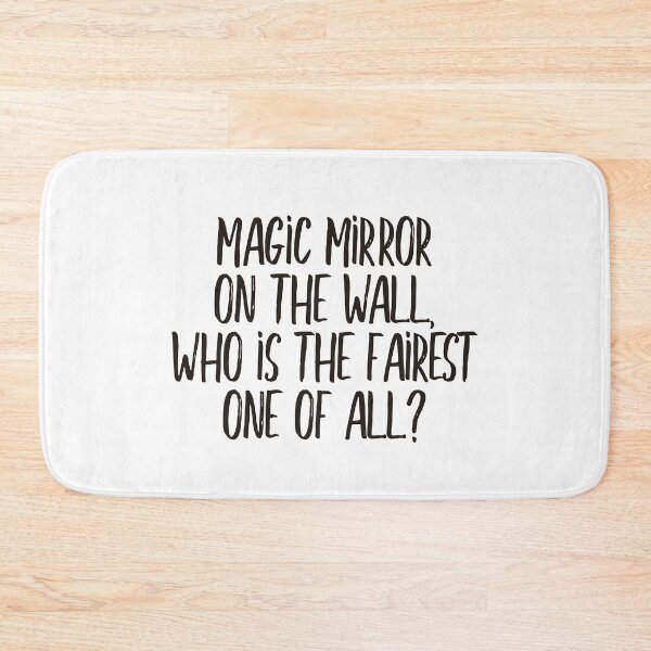 Item preview, Magic Mirror on the wall, who is the fairest one of all?? (black) designed and sold by didijuca.