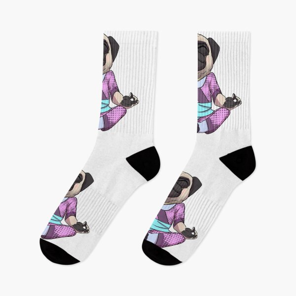 Item preview, Pug Meditation designed and sold by Catalog of Horus Nightmares.