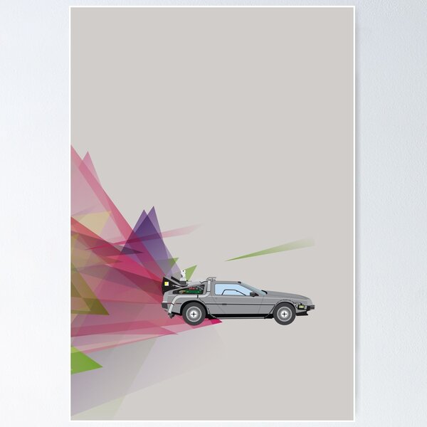 DeLorean Explodaview Poster - DeLorean Bildelar Sverige