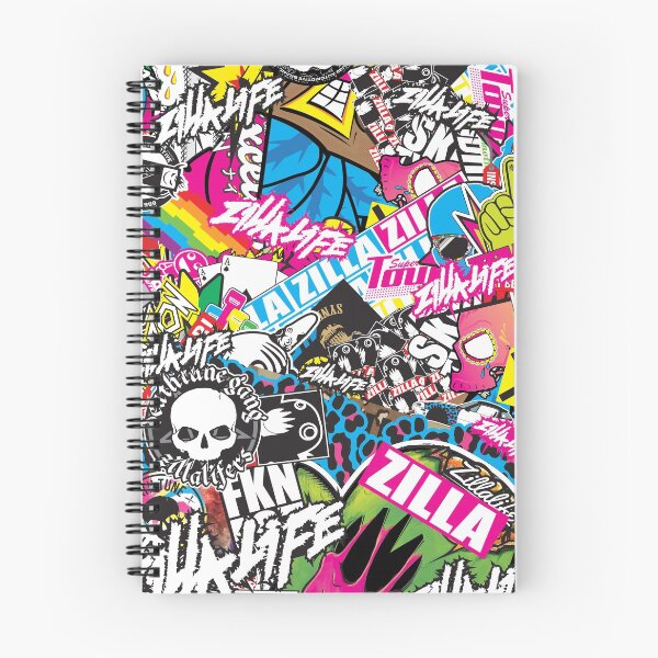 Item preview, STICKER BOMB PRINT designed and sold by deathtunejdm.