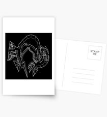 Metal Gear Fox - 4 Postcards