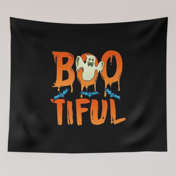 Item preview, Cute Boo-tiful Ghost Bootiful Funny Beautiful Pun designed and sold by perfectpresents.