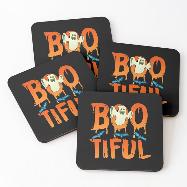 Item preview, Cute Boo-tiful Ghost Bootiful Funny Beautiful Pun designed and sold by perfectpresents.