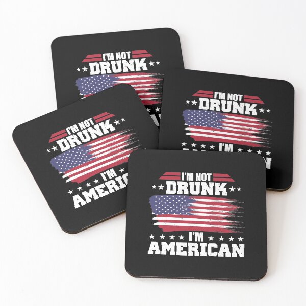 Item preview, Funny 4th Of July I'm Not Drunk I'm American designed and sold by perfectpresents.
