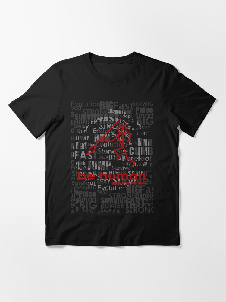 Alternate view of be human Essential T-Shirt