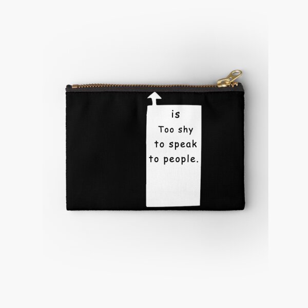 Item preview,  Miss Komi Text Box, too shy designed and sold by HikoDesigns.
