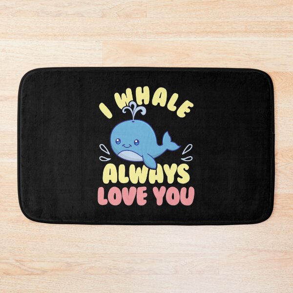 Item preview, Cute & Funny I Whale Always Love You Animal Pun designed and sold by perfectpresents.