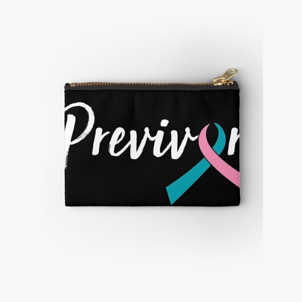 Item preview, Previvor Pink Teal Ribbon designed and sold by brizodesign.