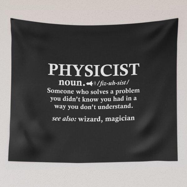 Item preview, Physicist wizard scientist science physics gift for teacher designed and sold by hadleydesigns.