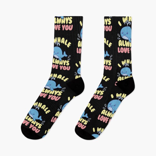 Item preview, Cute & Funny I Whale Always Love You Animal Pun designed and sold by perfectpresents.