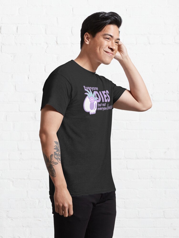 Alternate view of Skull Quote Classic T-Shirt