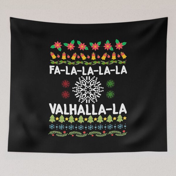 Item preview, Fa-La-La-La Valhalla-La Viking God Ugly Christmas designed and sold by perfectpresents.