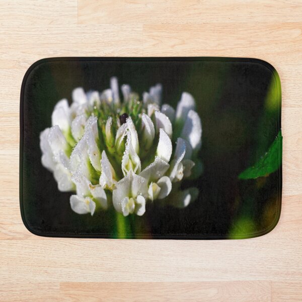 Item preview, White clover with dew designed and sold by Richard Nix.
