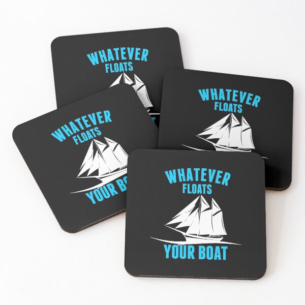 Item preview, Whatever Floats Your Boat Funny Nautical Pun designed and sold by perfectpresents.