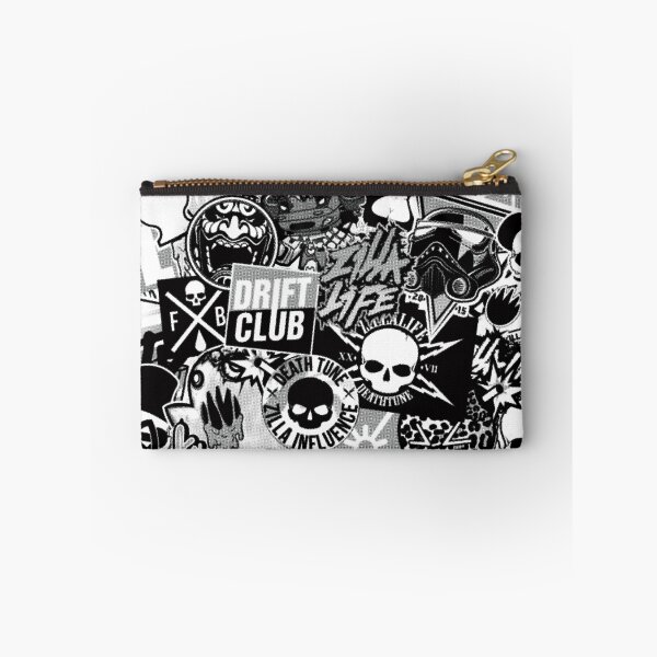 Item preview, STICKERBOMB #002 - Black & White designed and sold by deathtunejdm.