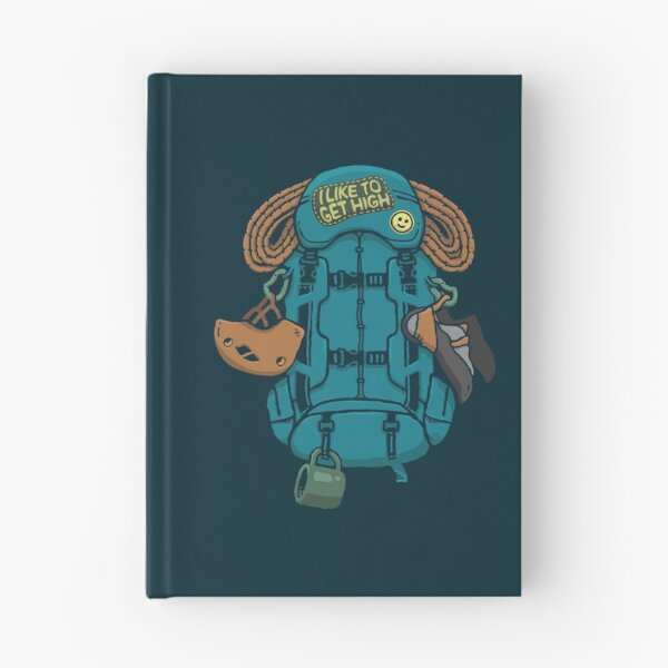 Item preview, Climbing Backpack and Gears | I Like to Get High designed and sold by Designwith8.