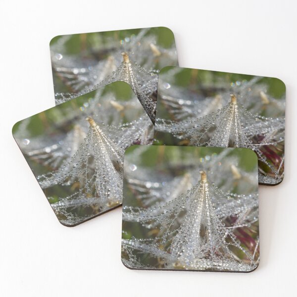 Item preview, Thistle seed fluff with dew designed and sold by Richard Nix.