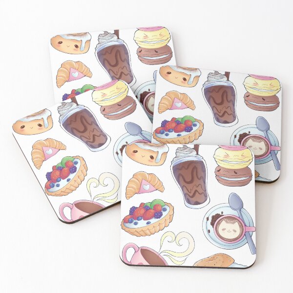 Item preview, Cafe Sticker Set! designed and sold by Jennifer-Rachel.