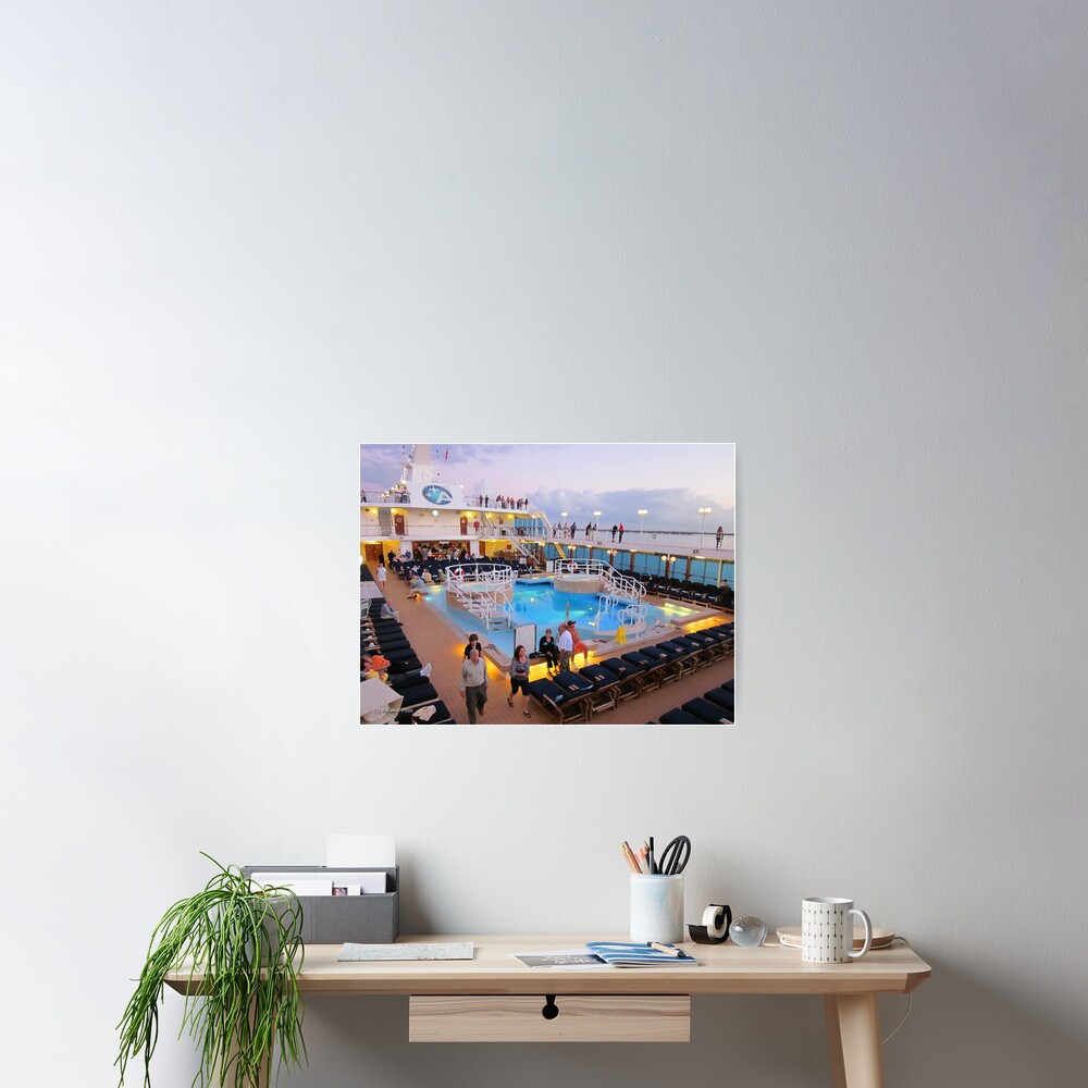 Evening Departure Poster