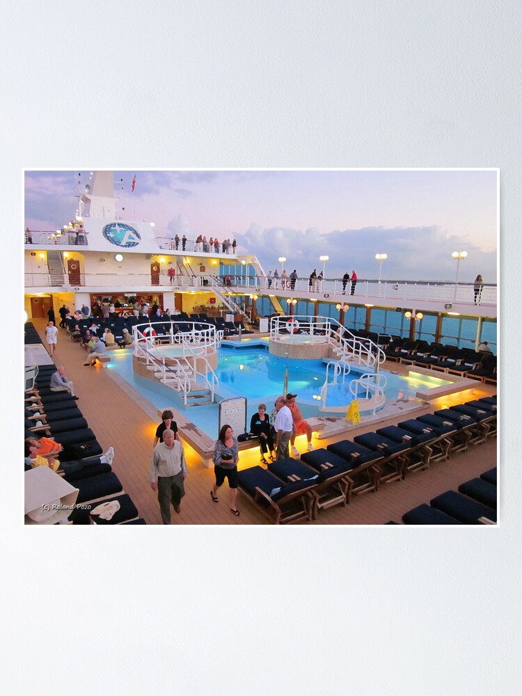 Alternate view of Evening Departure Poster
