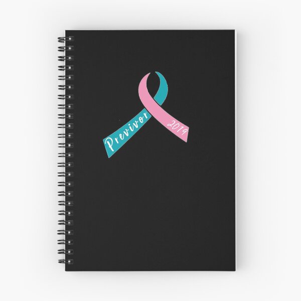 Item preview, Previvor Pink Teal Ribbon 2019 designed and sold by brizodesign.